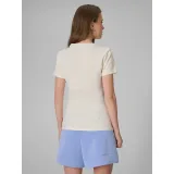 Dámské tričko s krátkým rukávem 4F TSHIRT F2742-12S-CREME · záber 3