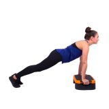 Multifunkčný aerobic step inSPORTline Multifun - Farba: Oranžová · záber 5