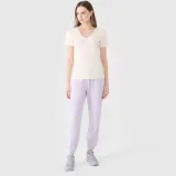 Dámské hladké tričko slim - bílé · záber 2