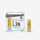 SOLOGNAC Vysokotlakový náboj L100 24 g kaliber 20/70 oceľové broky č. 6 x 25 ks N° 6 · záber 1