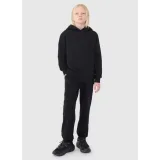 Chlapecká mikina se zipem 4F JUNIOR SWEATSHIRT-JWMM00TSWSM1860-20S-BLACK · záber 3
