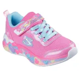 Dívčí rekreační obuv SKECHERS S Lights Eternal Heart Lights K hot pink multi trim · záber 1