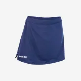 KOROK Dámska sukňa na pozemný hokej FH500 modrá XL · záber 1