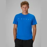 T-shirt regular s potlačou pánsky - modrý · záber 9