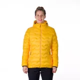 Dámská turistická bunda NORTHFINDER ELMA-314-goldenyellow · záber 2