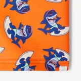 DECATHLON Chlapčenské boxerky Titou Shark s UV ochranou oranžové 2-3 r (89-95 cm) · záber 2