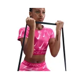 Dámske tréningové tričko s krátkym rukávom NIKE PRO W NP DF SS TOP TT AOP RUSH PINK PINK FOAM WHITE · záber 5
