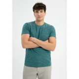 Pánské tričko s krátkým rukávem VOLCANO TM-ULF-TURQUOISE · záber 2