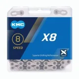 Řetěz na kolo KMC X 8-93 silver grey 114 links · záber 1