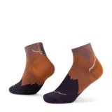 Turistické ponožky BUFF MERINO LIGHTWEIGHT QUARTER SOCK LWQ3 GINGER · záber 1