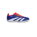 Chlapecké fotbalové kopačky turfy ADIDAS Predator Club K TF lucid blue cloud white solar red · záber 2