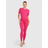Dámské tréninkové tričko s krátkým rukávem 4F TSHIRT FNK F1524-WAW25TFTSF1524-54S-PINK · záber 5