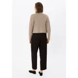 Dámský svetr VOLCANO S-MIGA-102M-BEIGE MEL · záber 4
