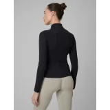 Dámska tréningová mikina so zipsom 4F SWEATSHIRT FNK F0850-20S-DEEP BLACK · záber 4