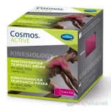 Cosmos ACTIVE Kineziologická tejpovacia páska ružová (5cmx5m) 1ks · záber 1