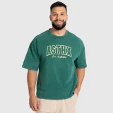 Férfi póló Iron Aesthetics ASTHX, washed green · záber 2