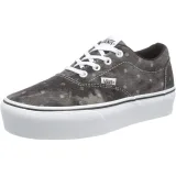 Dámská rekreační obuv VANS WM Doheny Platform (Denim Dots) black white · záber 2