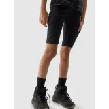 Dívčí turistické kraťasy 4F JUNIOR SHORTS FNK-4FJWSS24TFSHF436-21S-BLACK · záber 3