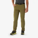 QUECHUA Pánske turistické nohavice MH500 olivovozelené XL (L34) · záber 1