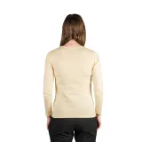 Dámske turistické tričko s dlhým rukávom NORTHFINDER DIYA-529creamwhite · záber 5