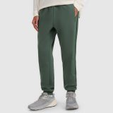 Pánske teplákové jogger nohavice - olivové/khaki · záber 2