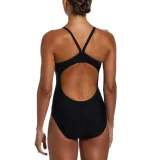 Dámské plavecké jednodílné plavky NIKE SWIM SOLID BLACK-BLACK · záber 2