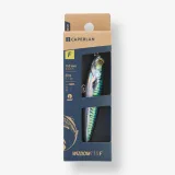 CAPERLAN Wobler stickbait pencil Wizdom 110F Zelená makrela na morský rybolov bez · záber 2