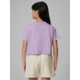 Dievčenské tričko s krátkym rukávom 4F JUNIOR TSHIRT F2941-52S-LIGHT VIOLET · záber 4