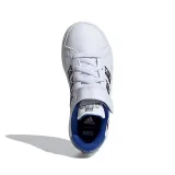Chlapecká rekreační obuv ADIDAS Marvel Spider-Man Grand Court white core black royal blue · záber 5