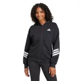 Dámská mikina se zipem ADIDAS W FI 3S FZ HD BLACK · záber 1