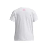 Dívčí tričko s krátkým rukávem UNDER ARMOUR UA BIG LOGO SS-WHT · záber 2