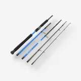 CAPERLAN Prívlačový prút Khaos-500 228/270 Travel 30 lb/40-80 g na morský rybolov bez · záber 1