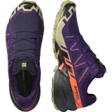 Pánska bežecká trailová obuv SALOMON Speedcross 6 M maritime blue black cherry · záber 4