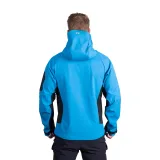 Pánská turistická softshellová bunda NORTHFINDER BRIO-271blackblue · záber 3