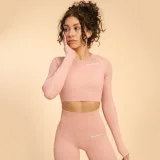 Дамски топ Hyper Crop Top Pink - BeastPink - Размер: XXL | Тегло: 0,302 g · záber 1