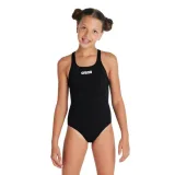 Dívčí plavecké jednodílné plavky ARENA GIRLS TEAM SWIMSUIT SWIM PRO SOLID · záber 2