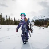 Detská kukla BUFF POLAR BALACLAVA UNICORN PINK · záber 4
