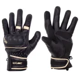 Moto rukavice W-TEC Franker Farba čierno-biela, · záber 2