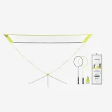 DECATHLON Bedmintonová súprava DISCOVER 3M V2 žltá bez · záber 1