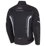 Letná pánska moto bunda W-TEC Mirelio Farba šedo-modro-červená, · záber 4