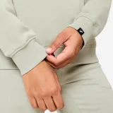DOMYOS Dámska fitness moltonová mikina šedozelená 2XL · záber 2