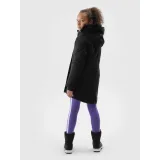 Dívčí bunda 4F JUNIOR JACKET-JAW23TJACF106-21S-BLACK · záber 5