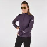 KIPRUN Dámska hrejivá bunda Warm tmavofialová M · záber 2
