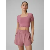 Dámské tréninkové tričko s krátkým rukávem 4F TSHIRT FNK F1812-56S-LIGHT PINK · záber 2