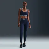 Dámska tréningová športová podprsenka NIKE PRO W NP BRA TT MIDNIGHT NAVY MIDNIGHTNAVY WHITE · záber 4