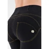 Női jeggings nadrág FREDDY WR.UP® skinny high waist push up jeggings in organic fabric-Black · záber 4