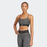 Dámská sportovní tréninková podprsenka ADIDAS HYG RIB BRALETT GRESIX BLACK · záber 2