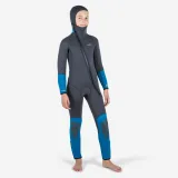 SUBEA Detský neoprén SCD 500 5 mm sivo-modrý 10 rokov · záber 1
