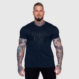 Pánske tričko Iron Aesthetics Slash, navy · záber 1