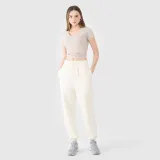 Dámské tepláky typu jogger - bílé · záber 1